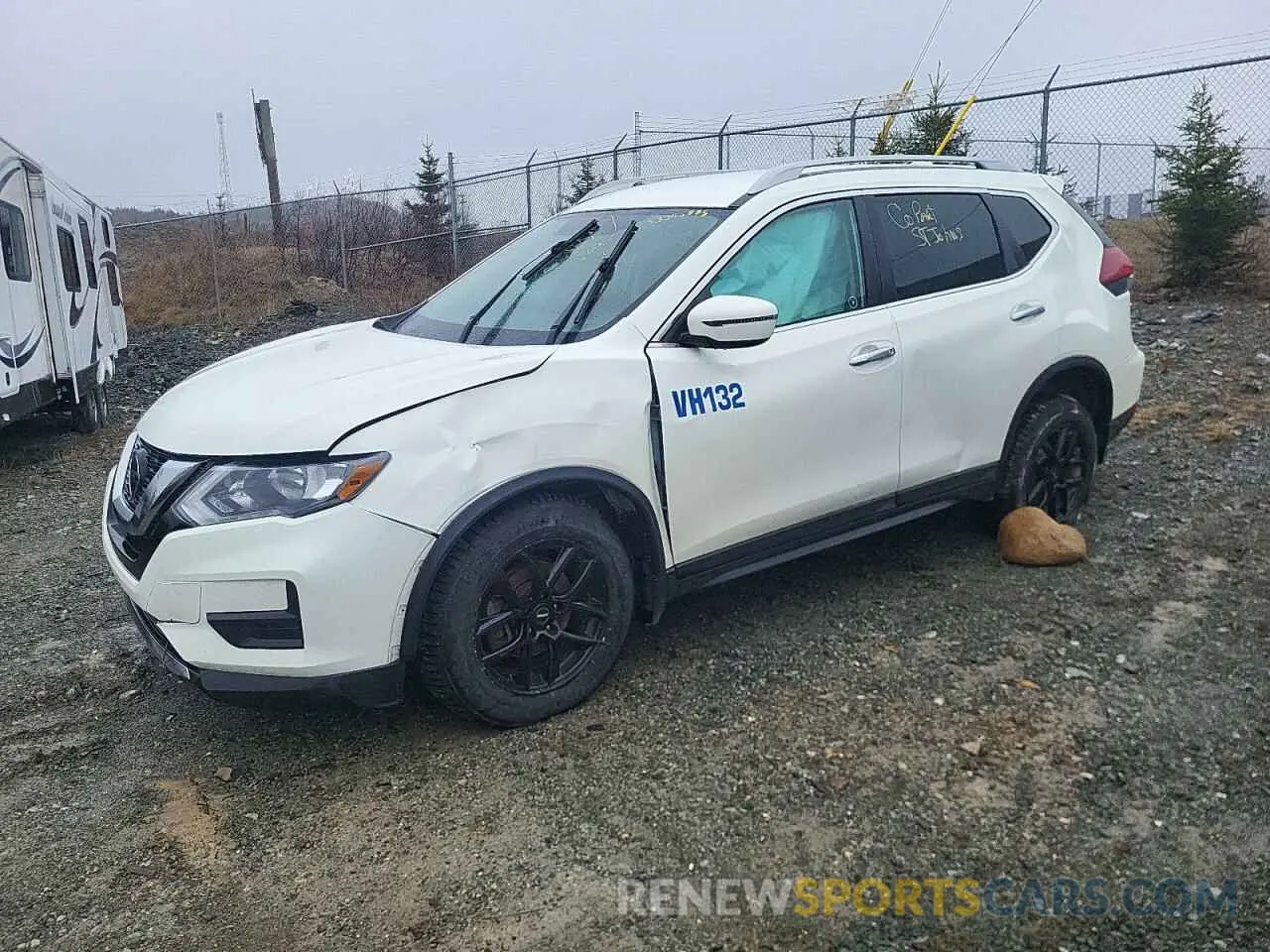 1 Photograph of a damaged car 5N1AT2MV0LC739462 NISSAN ROGUE 2020