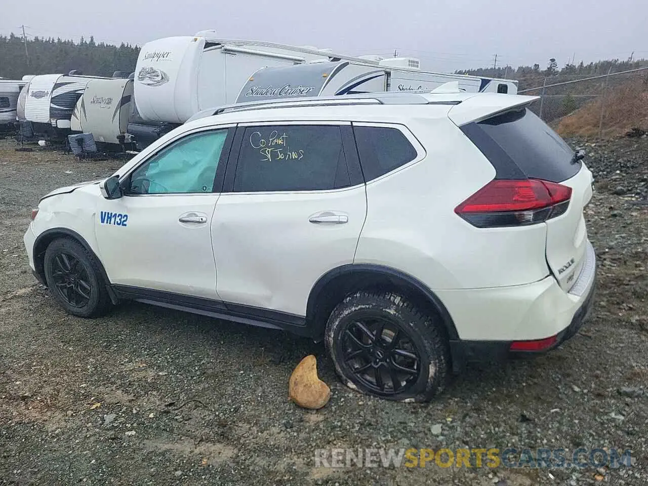 2 Photograph of a damaged car 5N1AT2MV0LC739462 NISSAN ROGUE 2020