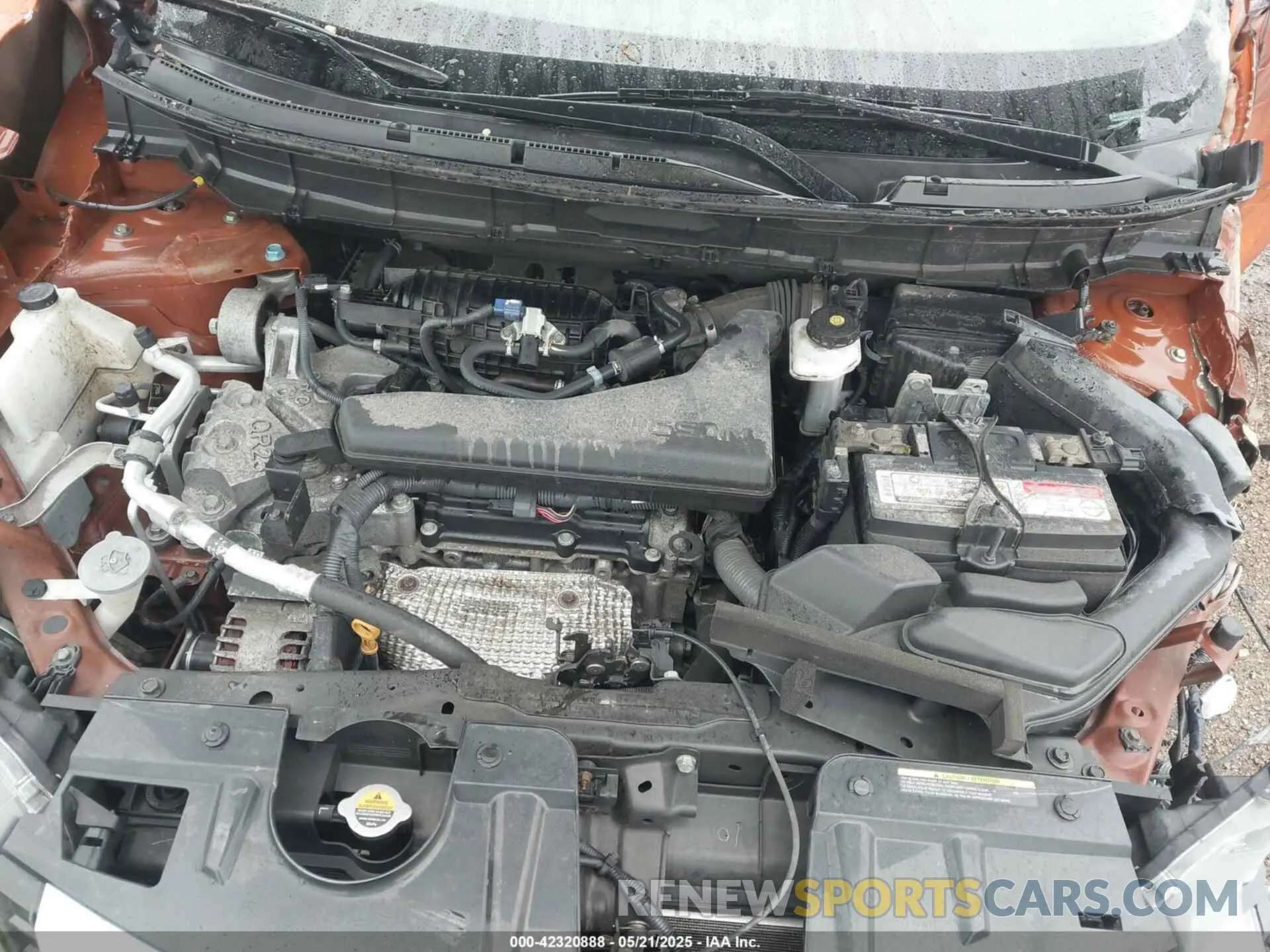 10 Photograph of a damaged car 5N1AT2MV0LC750106 NISSAN ROGUE 2020