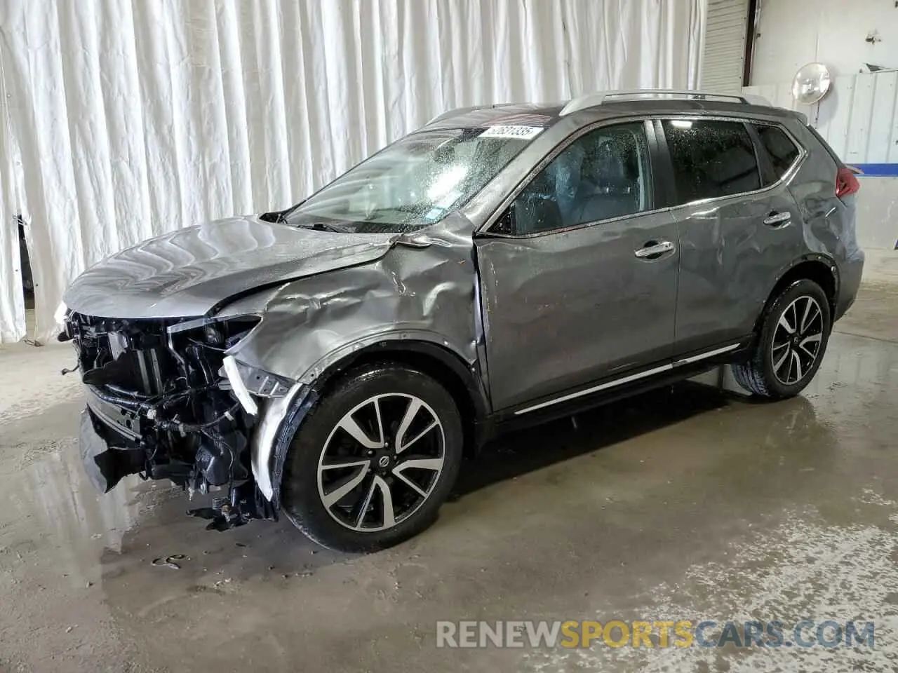 1 Photograph of a damaged car 5N1AT2MV0LC780190 NISSAN ROGUE 2020