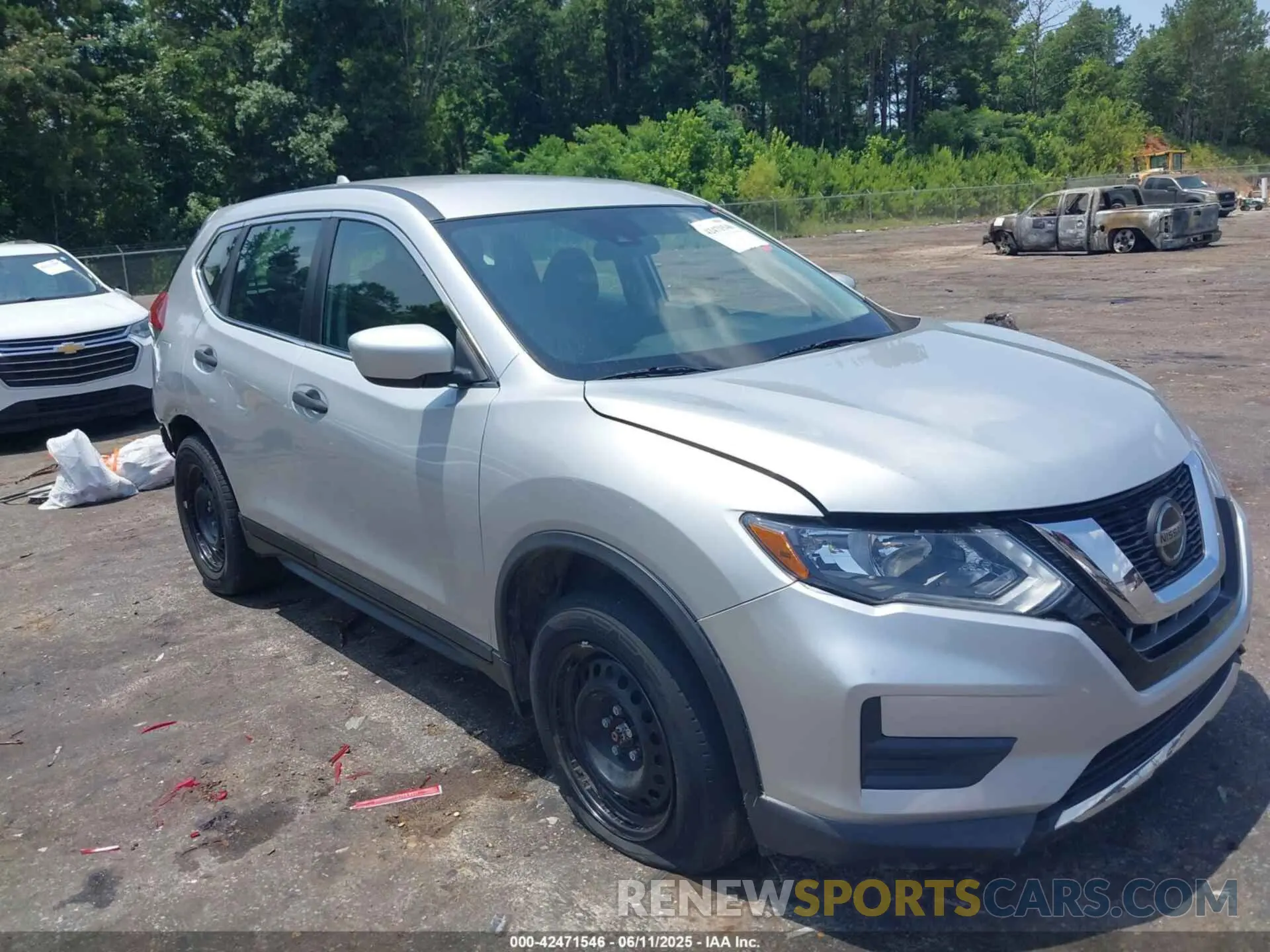 1 Photograph of a damaged car 5N1AT2MV0LC793120 NISSAN ROGUE 2020