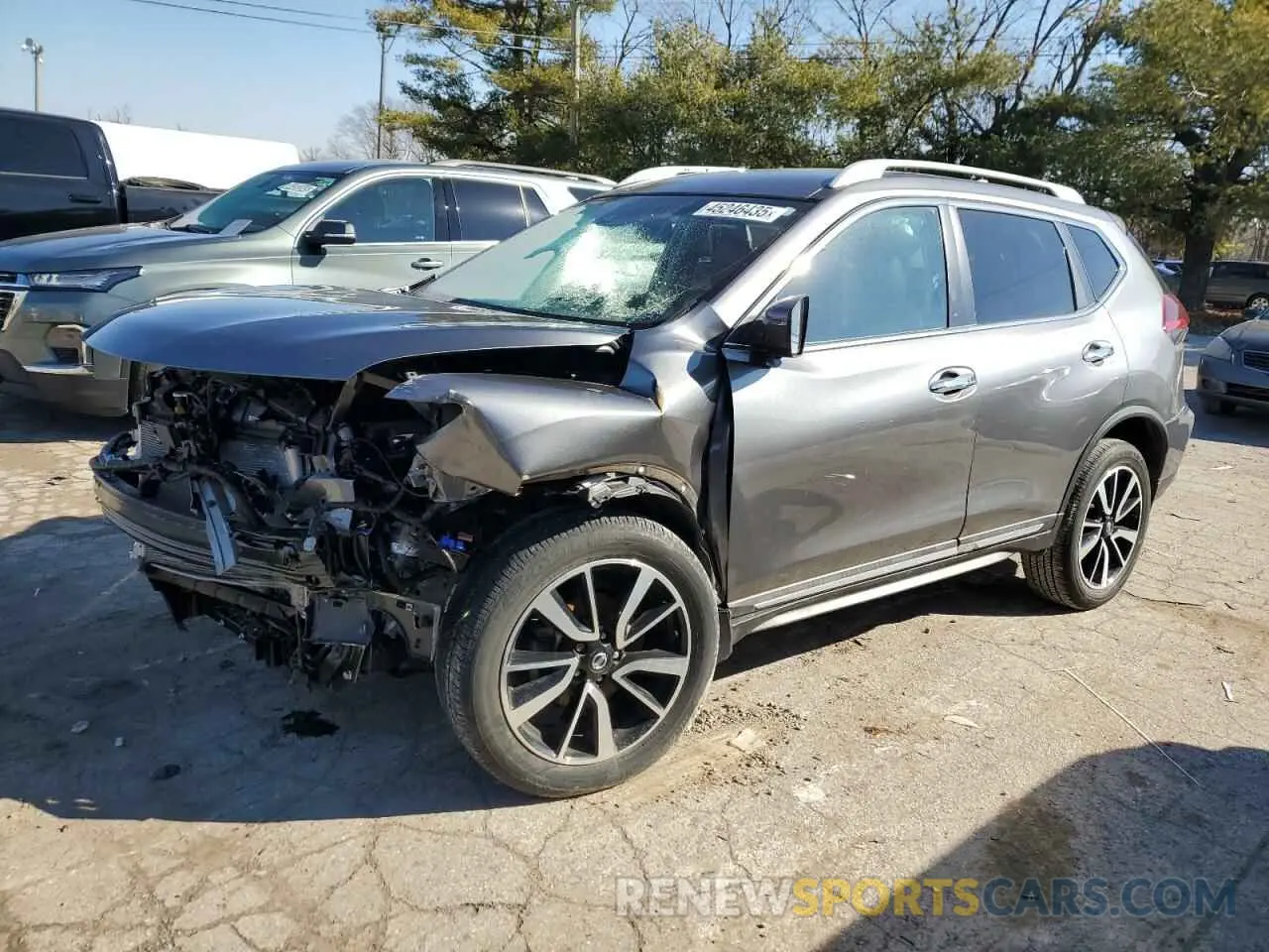1 Photograph of a damaged car 5N1AT2MV1LC763611 NISSAN ROGUE 2020