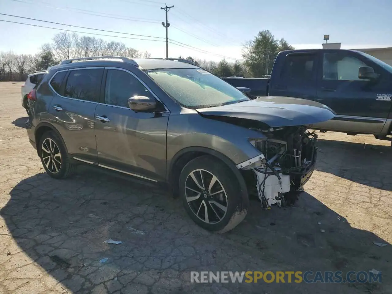 4 Photograph of a damaged car 5N1AT2MV1LC763611 NISSAN ROGUE 2020