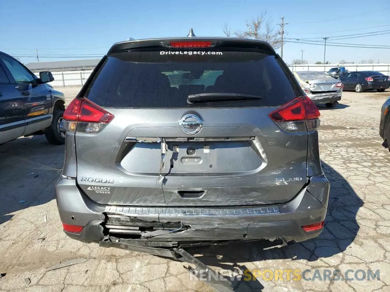 6 Photograph of a damaged car 5N1AT2MV1LC763611 NISSAN ROGUE 2020