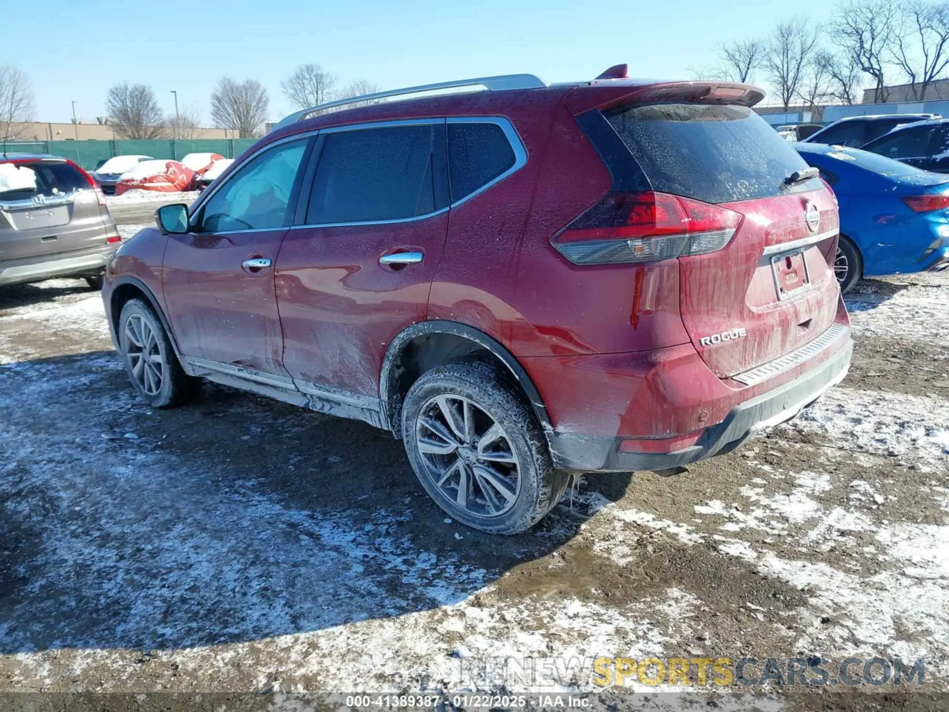 3 Photograph of a damaged car 5N1AT2MV1LC798536 NISSAN ROGUE 2020