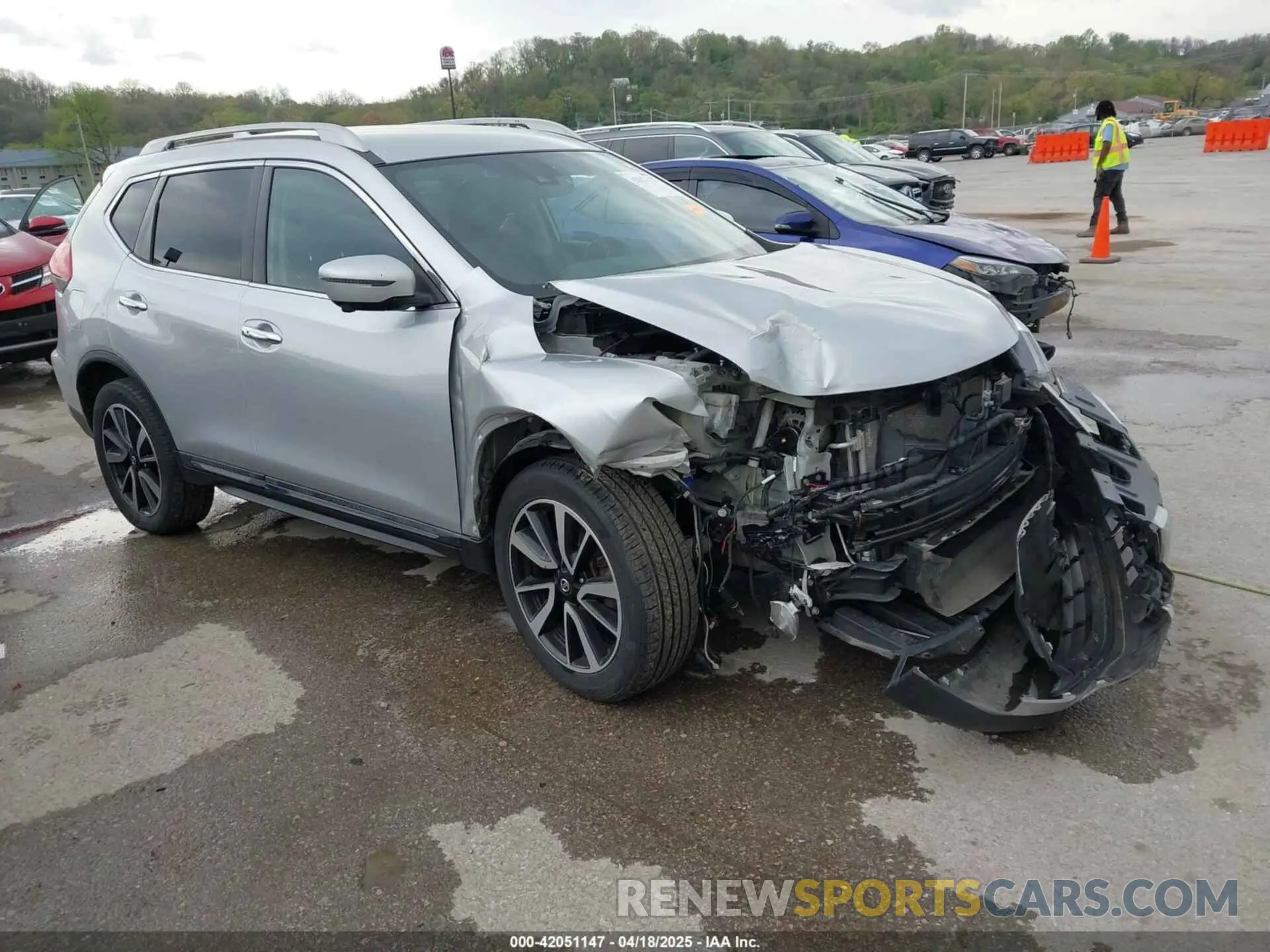1 Фотография поврежденного автомобиля 5N1AT2MV2LC727295 NISSAN ROGUE 2020