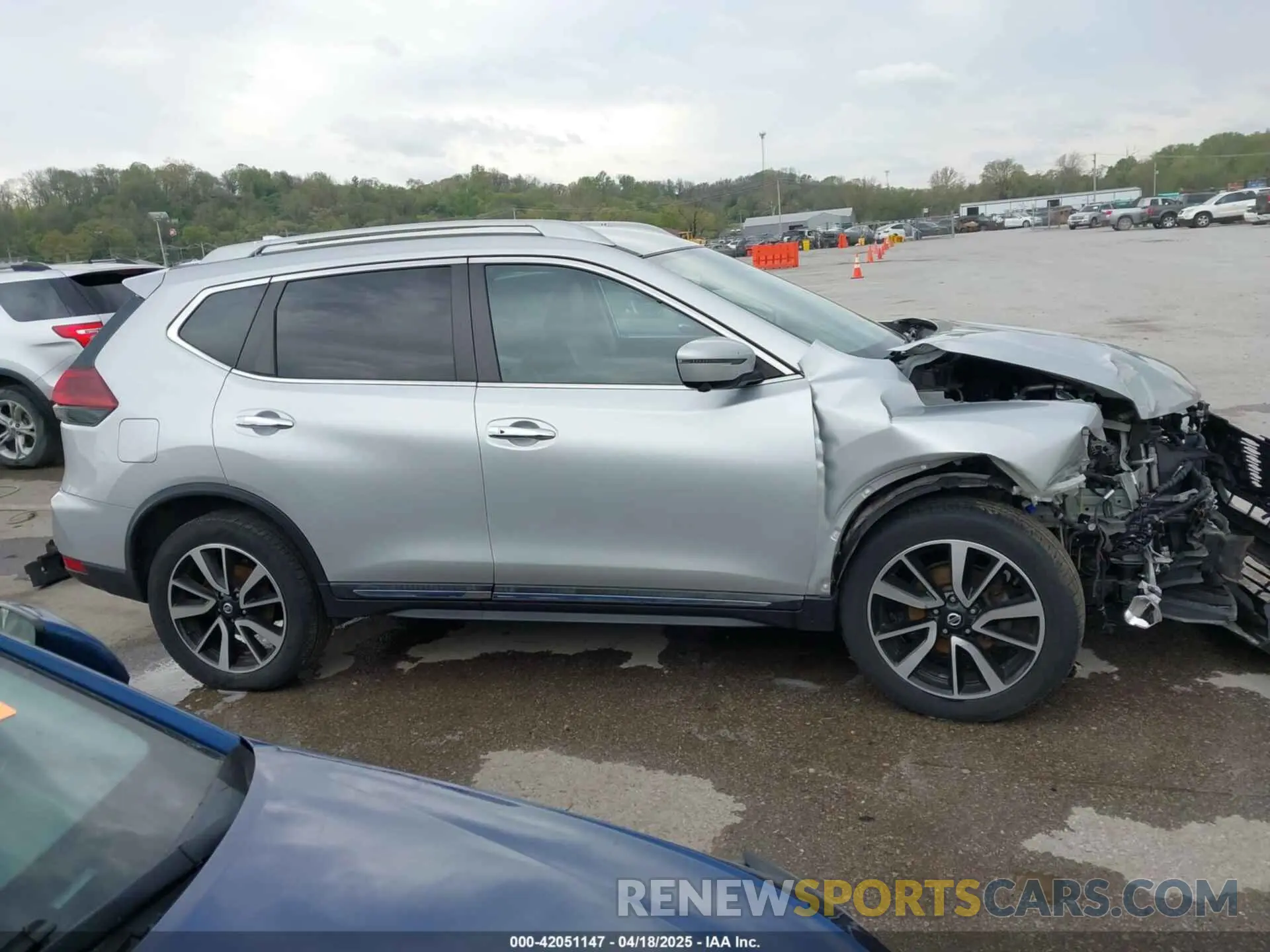 13 Фотография поврежденного автомобиля 5N1AT2MV2LC727295 NISSAN ROGUE 2020