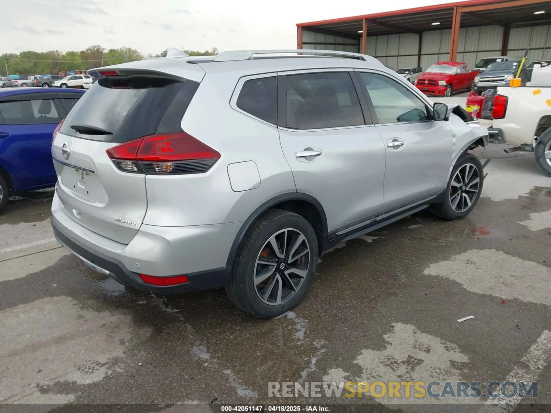 4 Фотография поврежденного автомобиля 5N1AT2MV2LC727295 NISSAN ROGUE 2020