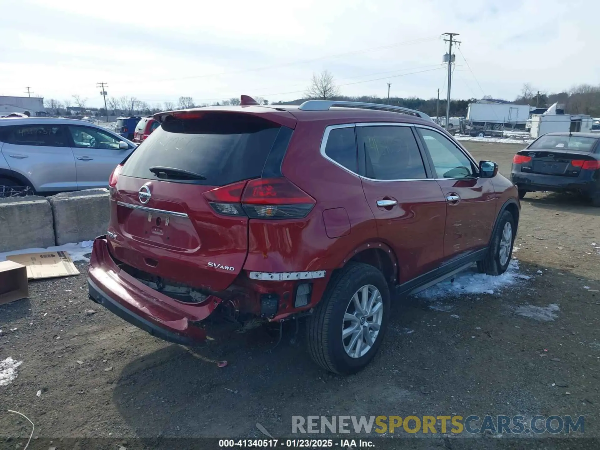 6 Фотография поврежденного автомобиля 5N1AT2MV2LC732819 NISSAN ROGUE 2020