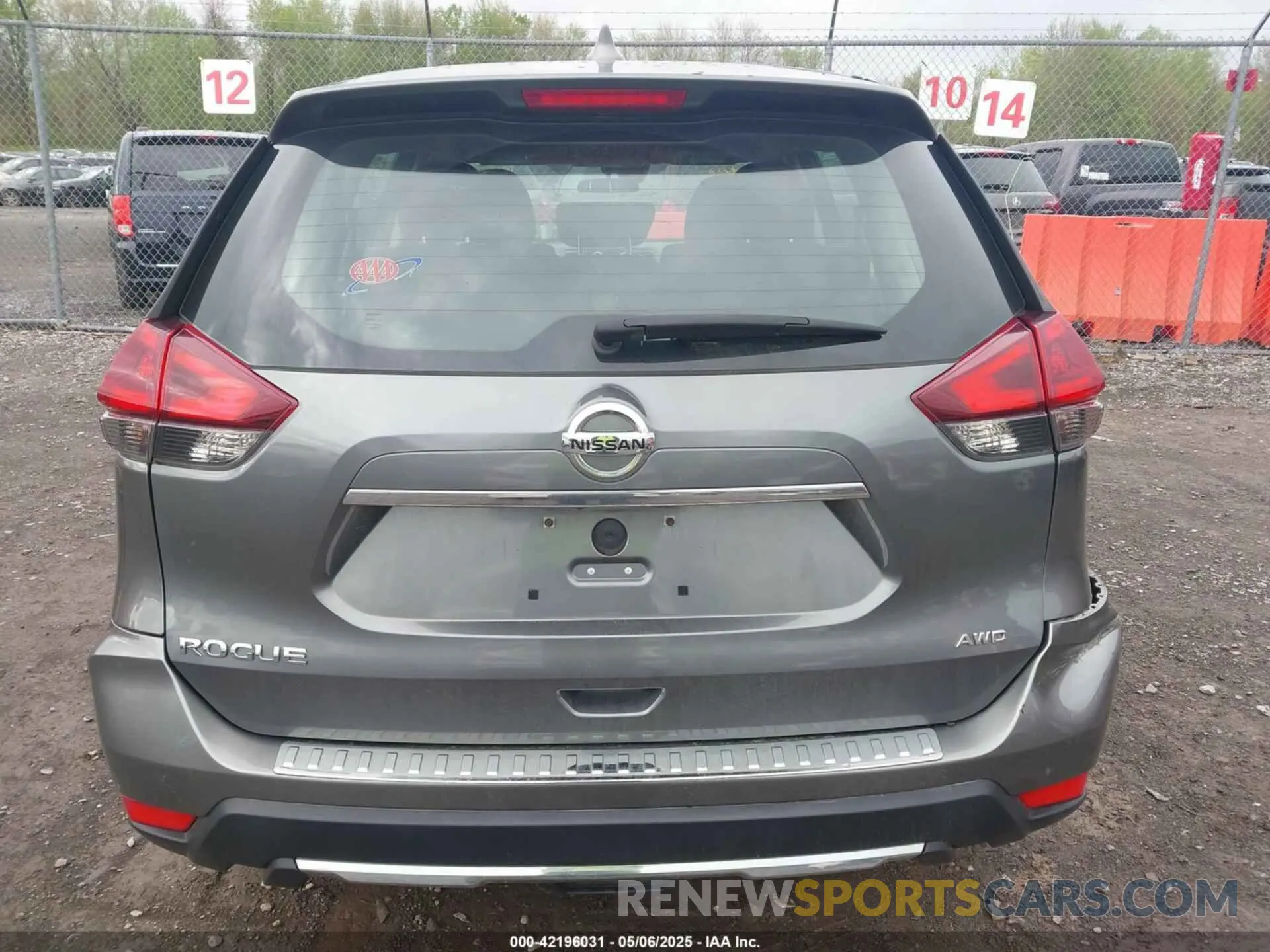 17 Фотография поврежденного автомобиля 5N1AT2MV2LC793197 NISSAN ROGUE 2020