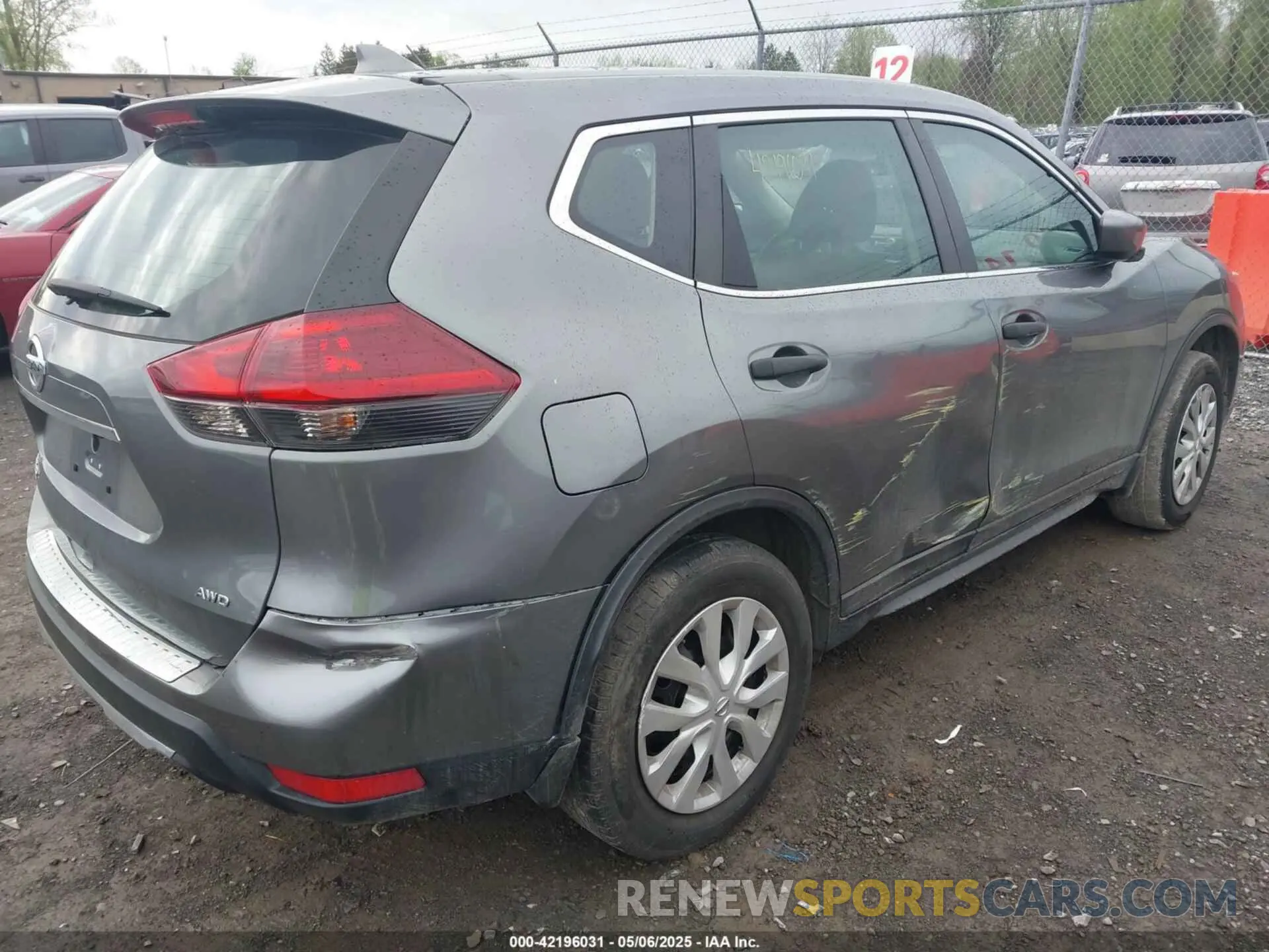 4 Фотография поврежденного автомобиля 5N1AT2MV2LC793197 NISSAN ROGUE 2020