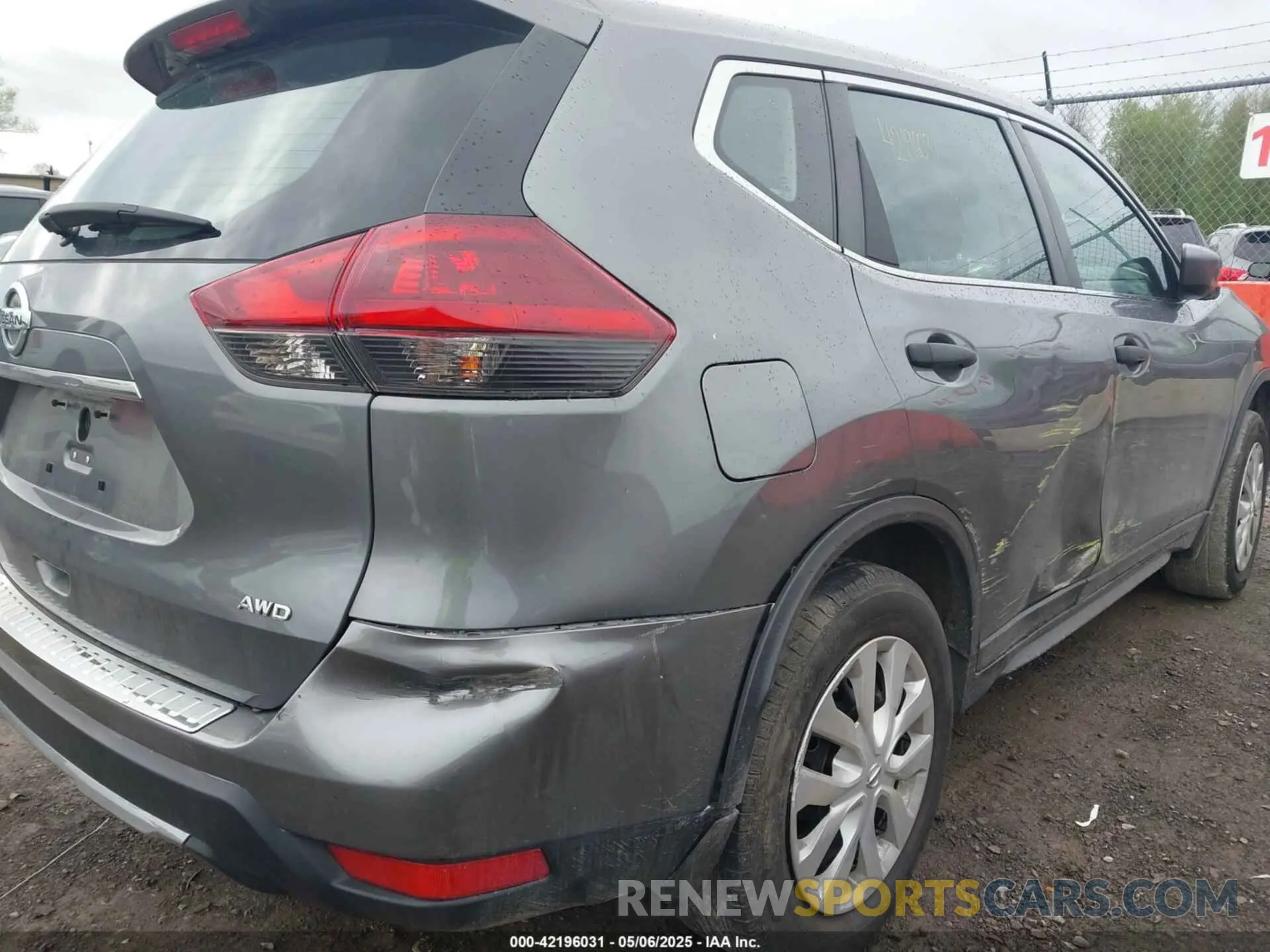 6 Фотография поврежденного автомобиля 5N1AT2MV2LC793197 NISSAN ROGUE 2020