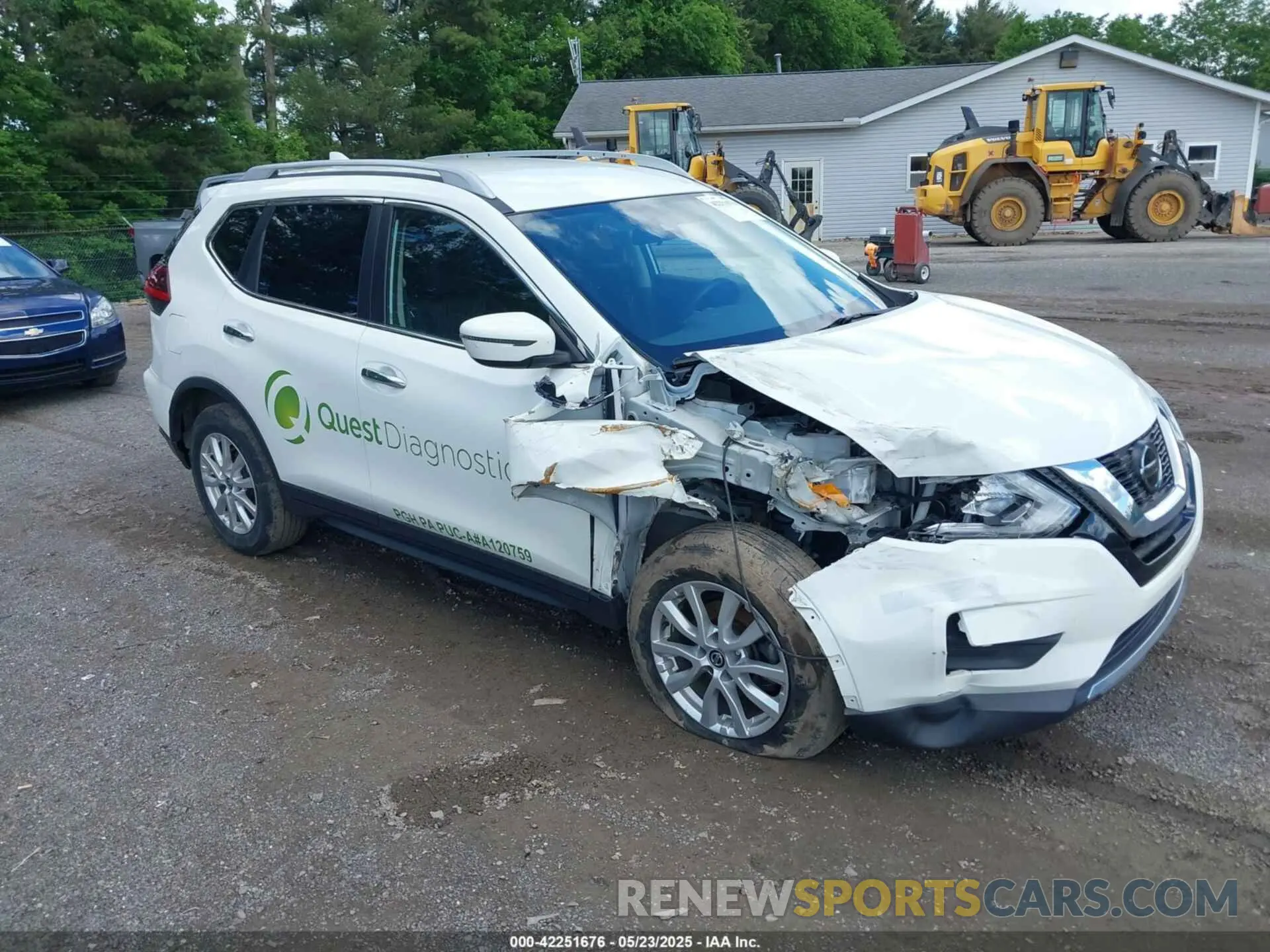 1 Photograph of a damaged car 5N1AT2MV2LC796181 NISSAN ROGUE 2020