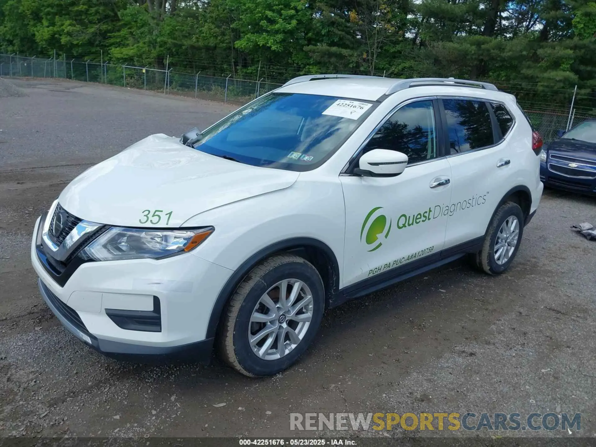 2 Photograph of a damaged car 5N1AT2MV2LC796181 NISSAN ROGUE 2020