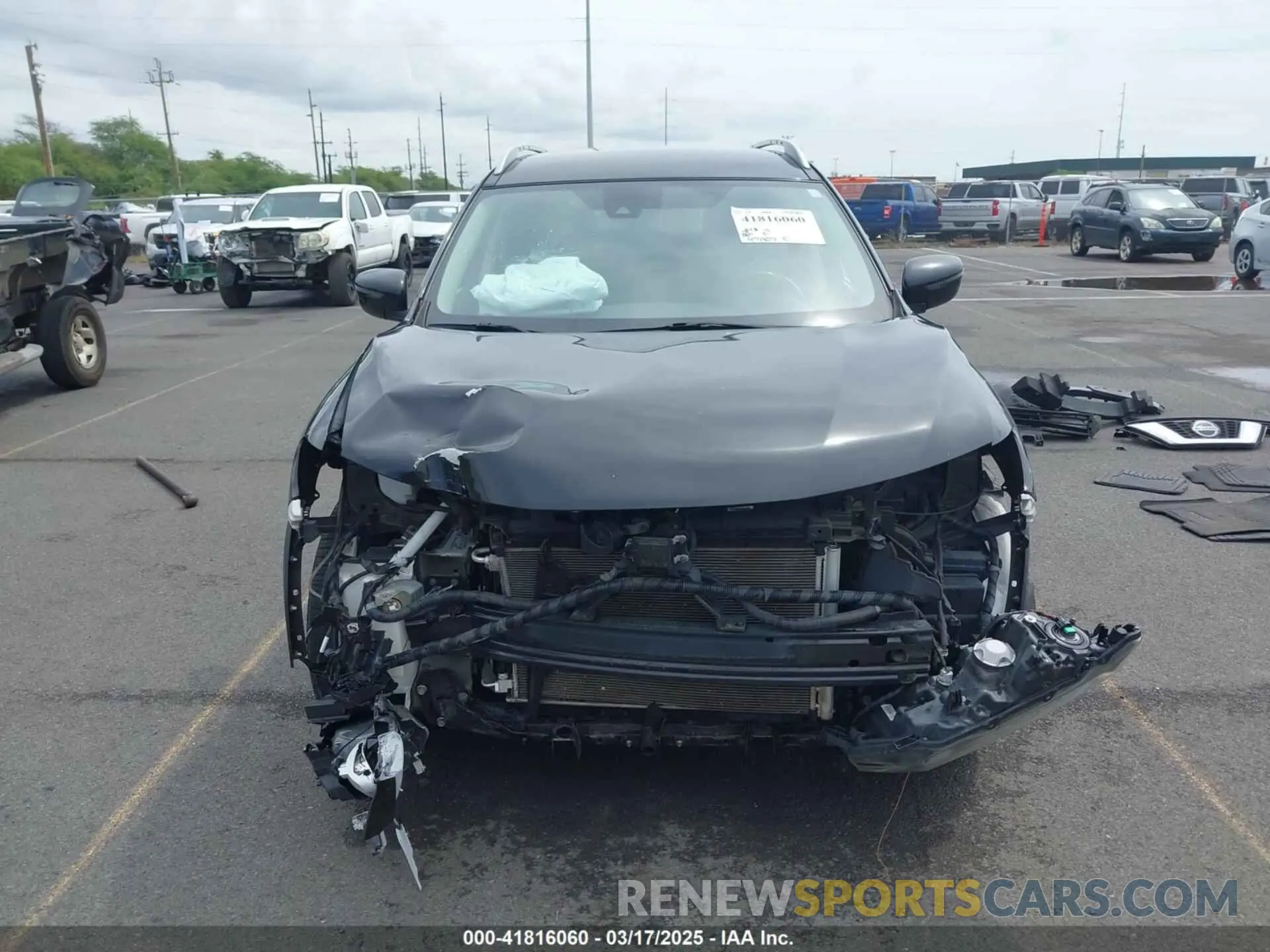 12 Photograph of a damaged car 5N1AT2MV3LC743392 NISSAN ROGUE 2020
