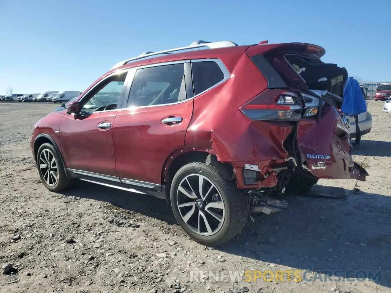 2 Фотография поврежденного автомобиля 5N1AT2MV4LC799549 NISSAN ROGUE 2020