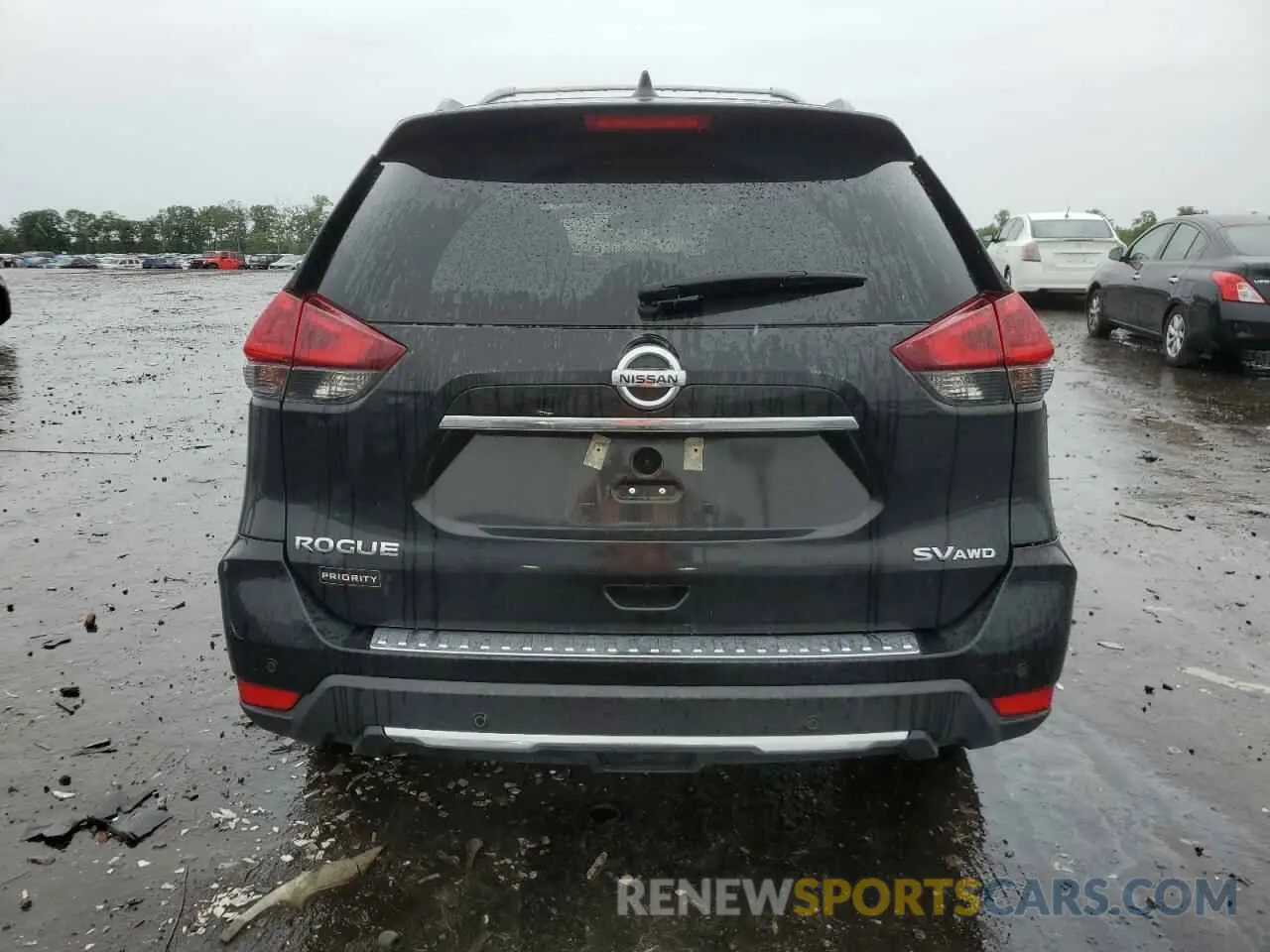 6 Photograph of a damaged car 5N1AT2MV5LC738386 NISSAN ROGUE 2020