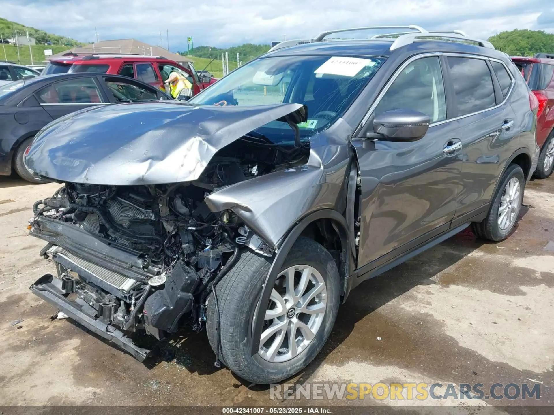 2 Photograph of a damaged car 5N1AT2MV5LC748688 NISSAN ROGUE 2020