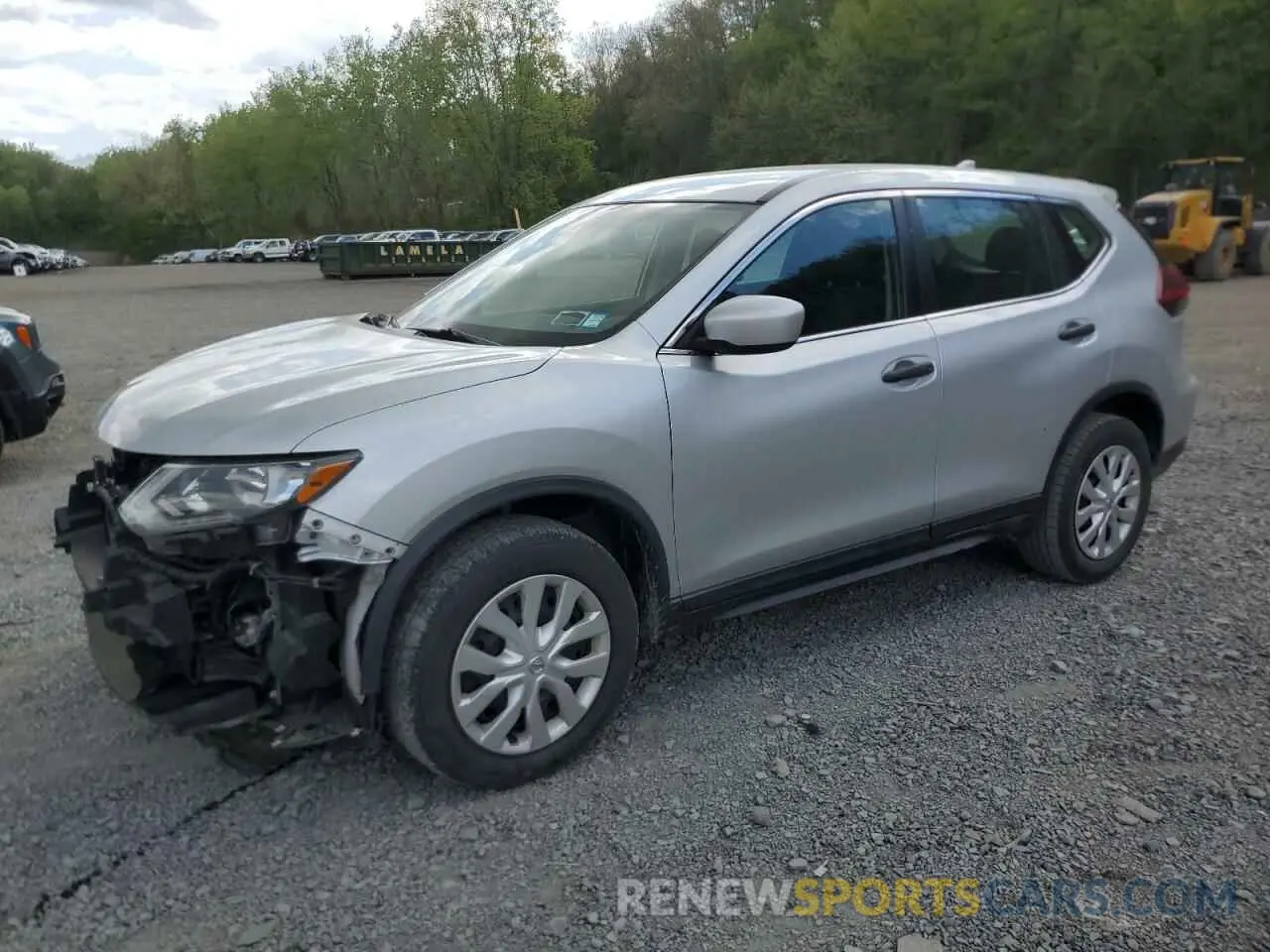 1 Photograph of a damaged car 5N1AT2MV6LC712489 NISSAN ROGUE 2020
