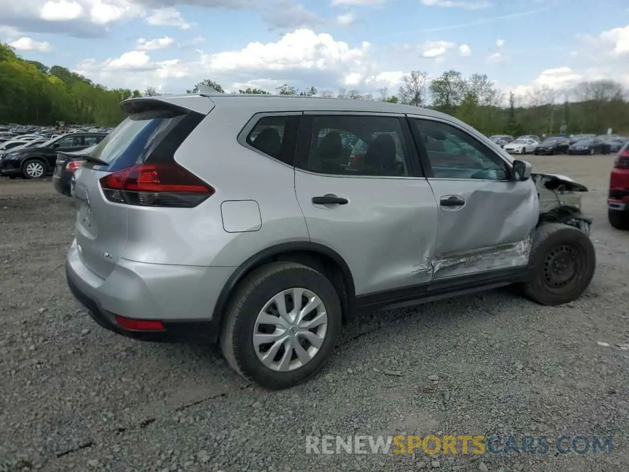 3 Photograph of a damaged car 5N1AT2MV6LC712489 NISSAN ROGUE 2020