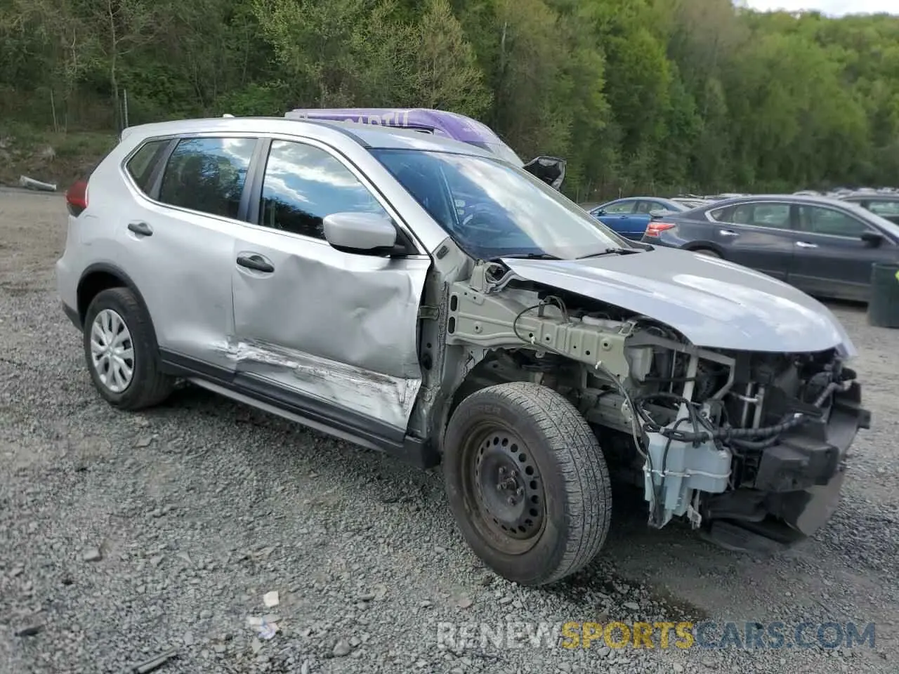 4 Photograph of a damaged car 5N1AT2MV6LC712489 NISSAN ROGUE 2020
