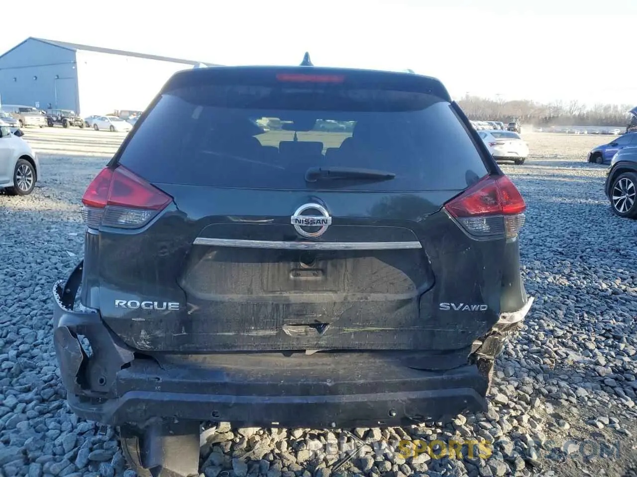6 Photograph of a damaged car 5N1AT2MV6LC724206 NISSAN ROGUE 2020