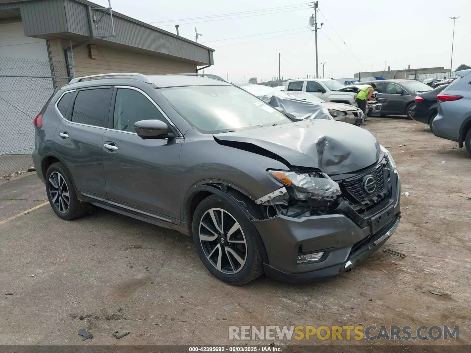 1 Photograph of a damaged car 5N1AT2MV6LC724867 NISSAN ROGUE 2020