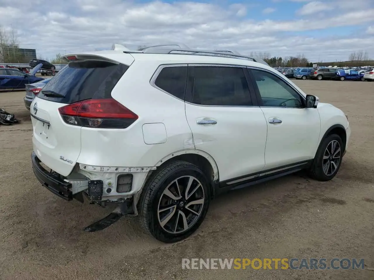 3 Photograph of a damaged car 5N1AT2MV6LC755858 NISSAN ROGUE 2020