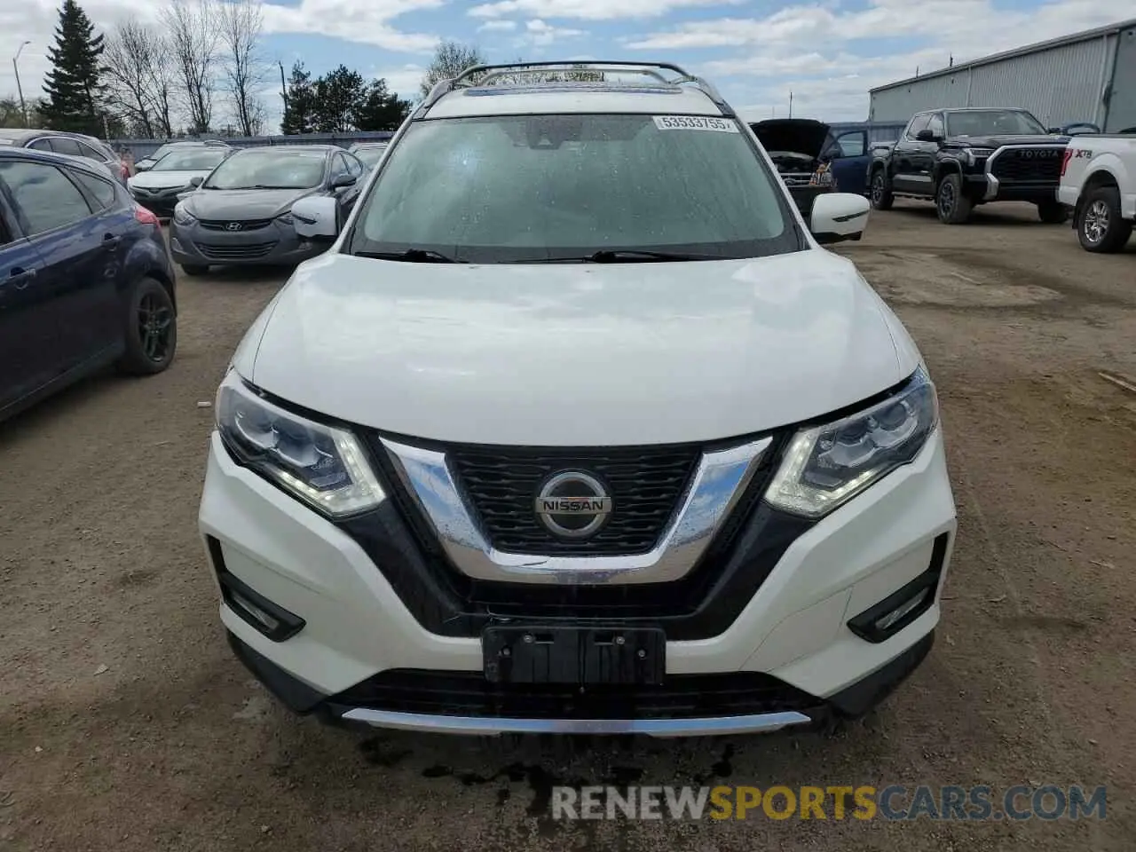 5 Photograph of a damaged car 5N1AT2MV6LC755858 NISSAN ROGUE 2020