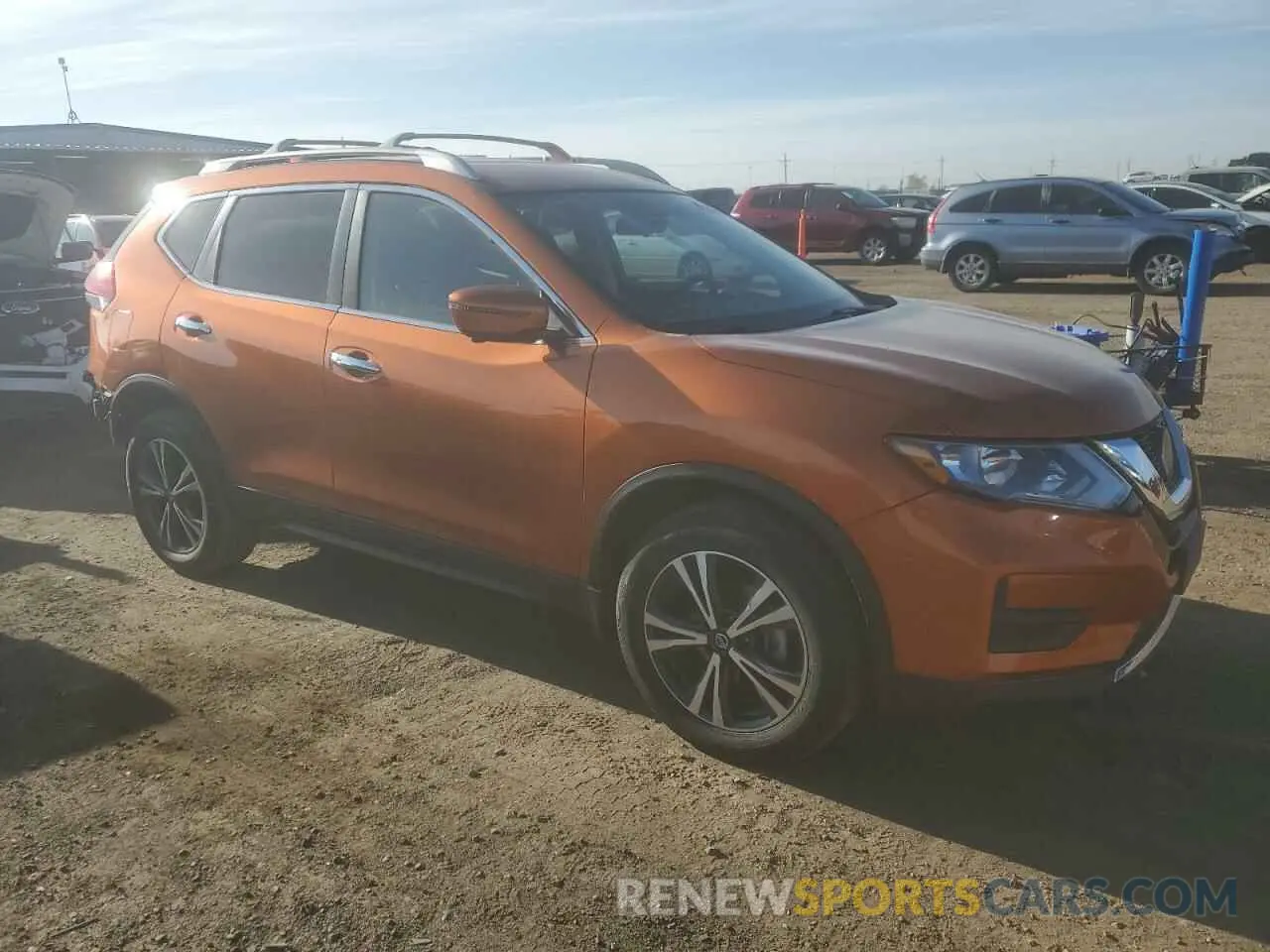 4 Photograph of a damaged car 5N1AT2MV6LC765810 NISSAN ROGUE 2020