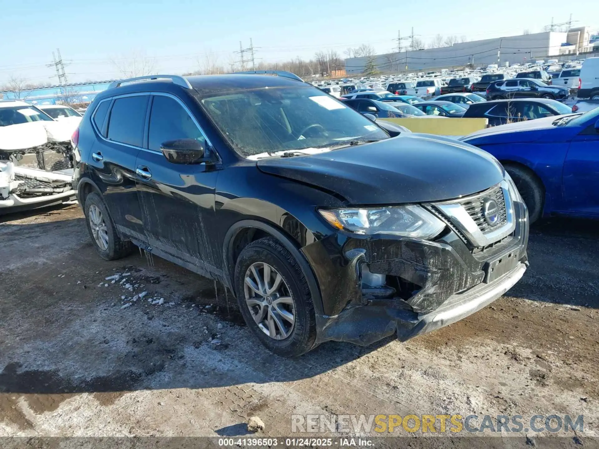 1 Photograph of a damaged car 5N1AT2MV6LC795244 NISSAN ROGUE 2020