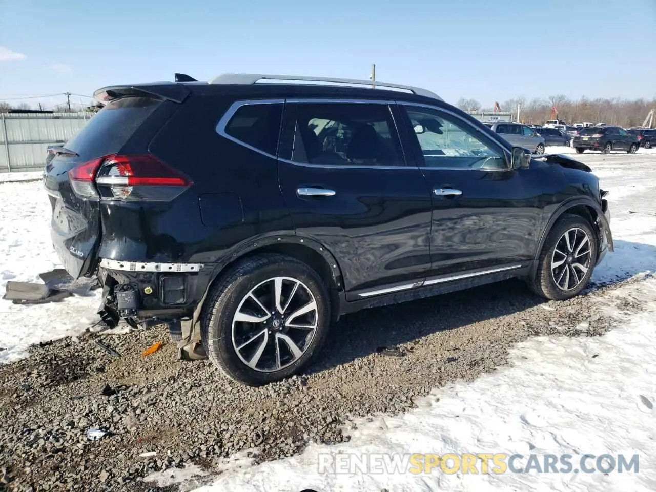 3 Photograph of a damaged car 5N1AT2MV7LC718768 NISSAN ROGUE 2020