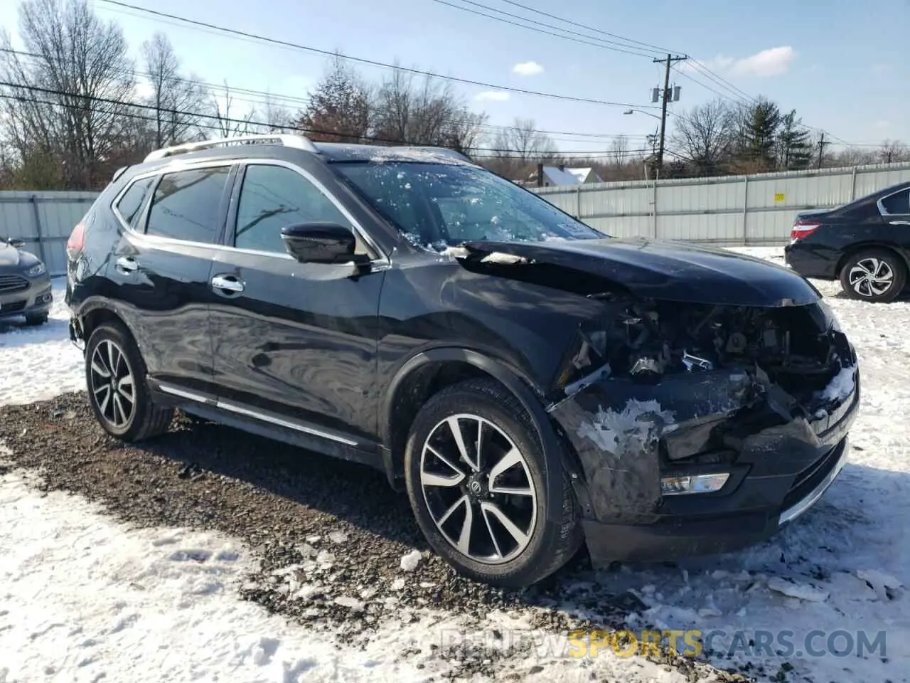 4 Photograph of a damaged car 5N1AT2MV7LC718768 NISSAN ROGUE 2020