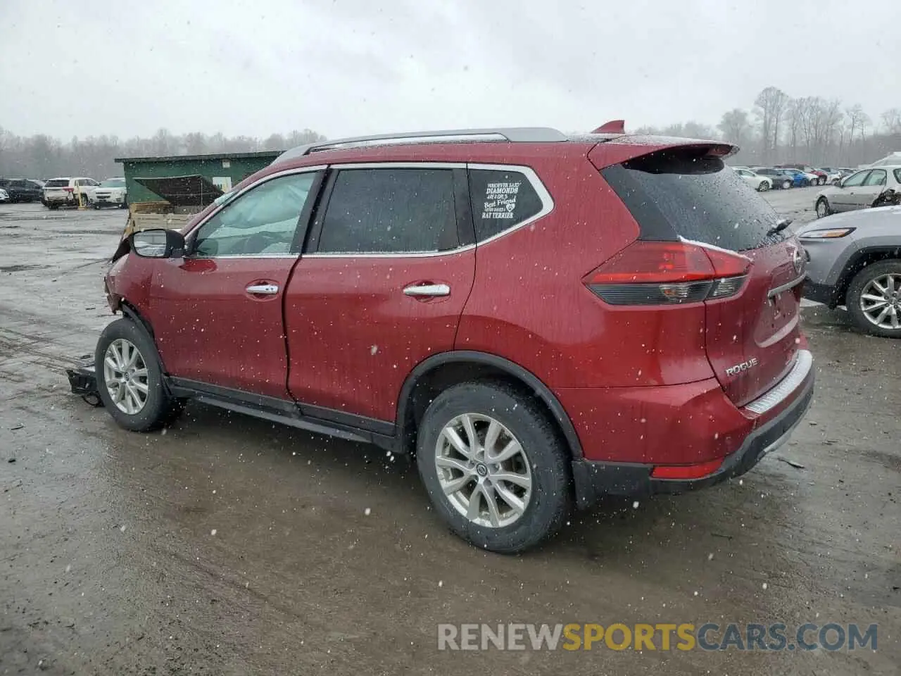 2 Photograph of a damaged car 5N1AT2MV7LC721959 NISSAN ROGUE 2020