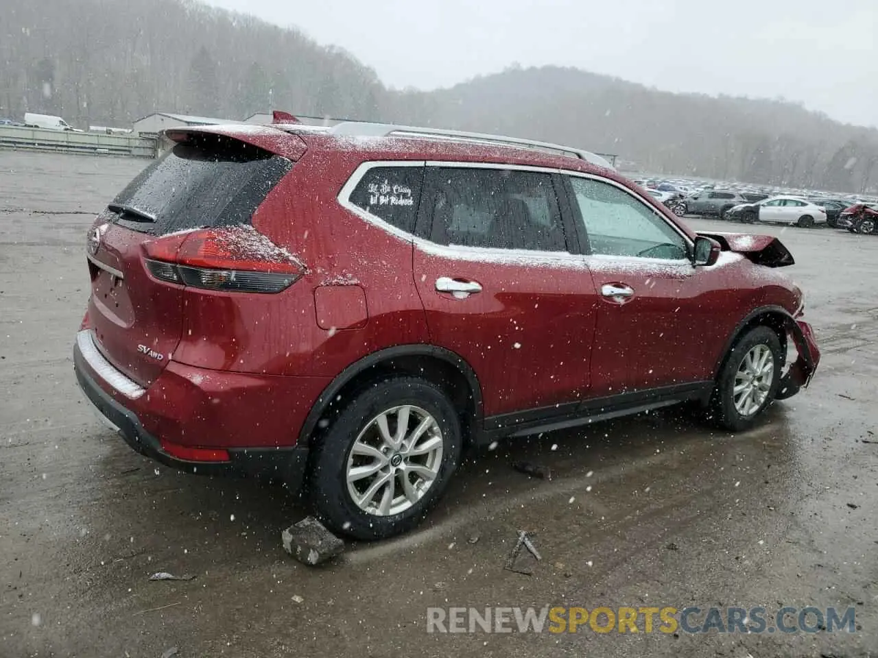 3 Photograph of a damaged car 5N1AT2MV7LC721959 NISSAN ROGUE 2020
