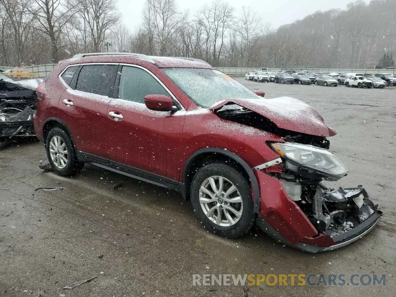 4 Photograph of a damaged car 5N1AT2MV7LC721959 NISSAN ROGUE 2020