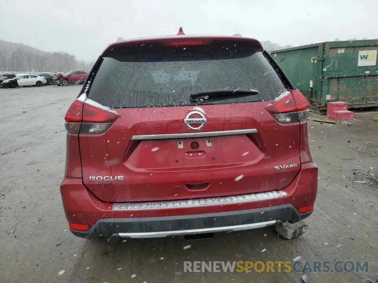 6 Photograph of a damaged car 5N1AT2MV7LC721959 NISSAN ROGUE 2020