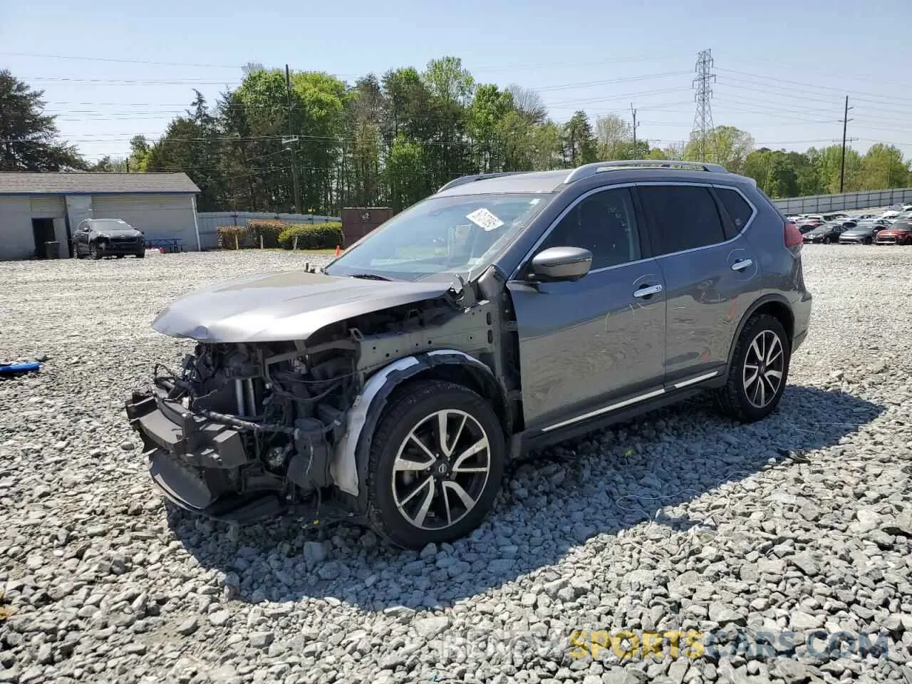 1 Photograph of a damaged car 5N1AT2MV7LC722884 NISSAN ROGUE 2020