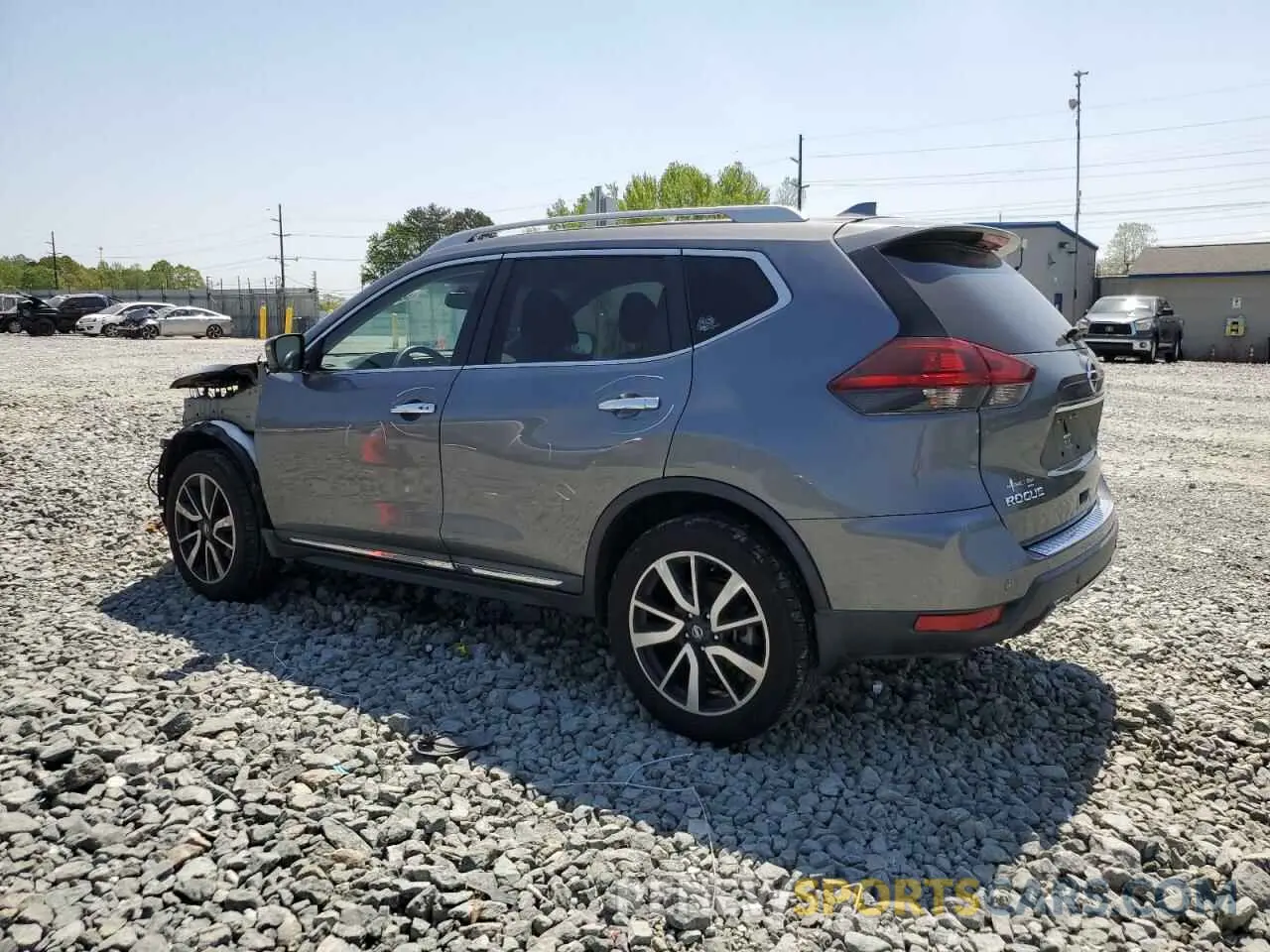 2 Photograph of a damaged car 5N1AT2MV7LC722884 NISSAN ROGUE 2020