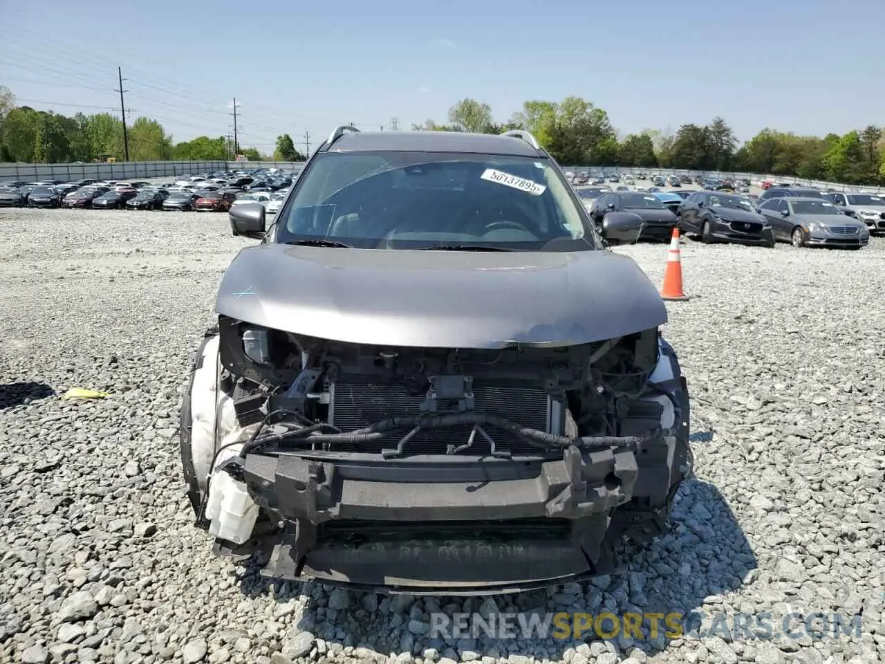 5 Photograph of a damaged car 5N1AT2MV7LC722884 NISSAN ROGUE 2020