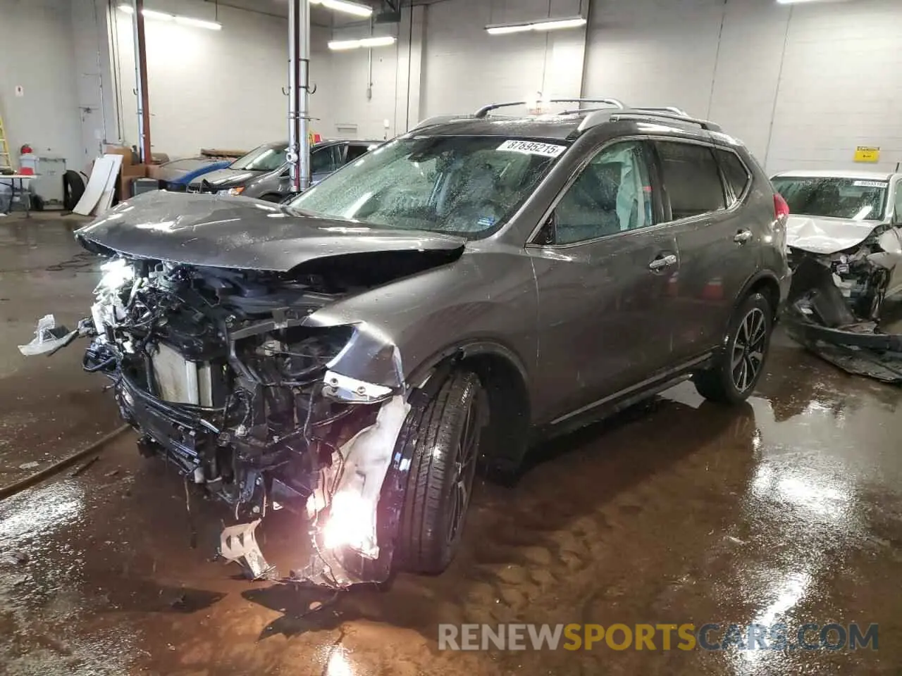 1 Photograph of a damaged car 5N1AT2MV7LC761636 NISSAN ROGUE 2020