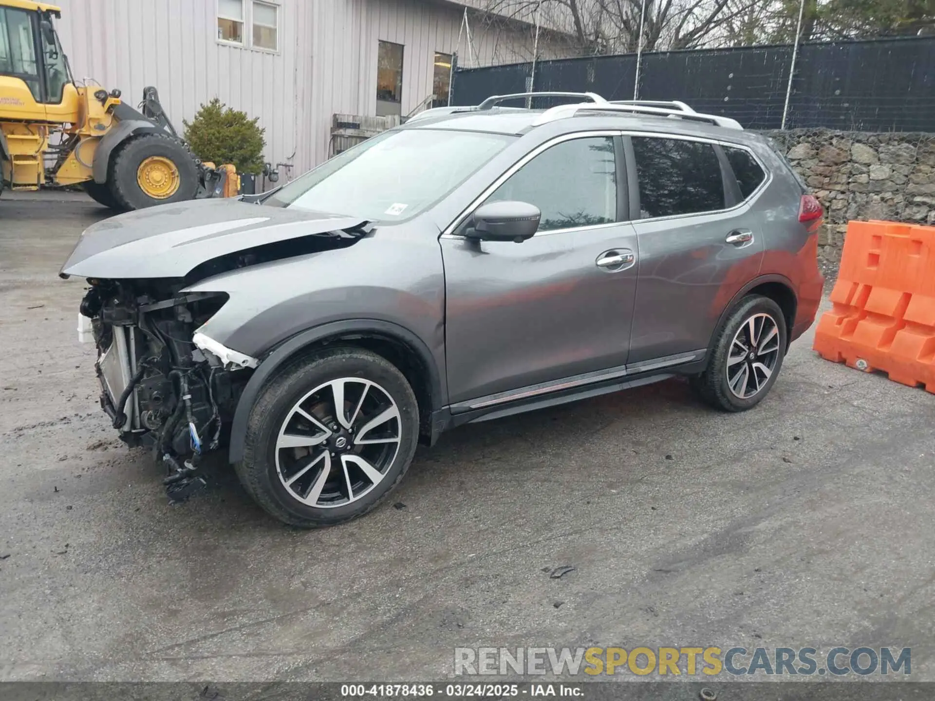 2 Photograph of a damaged car 5N1AT2MV7LC763421 NISSAN ROGUE 2020