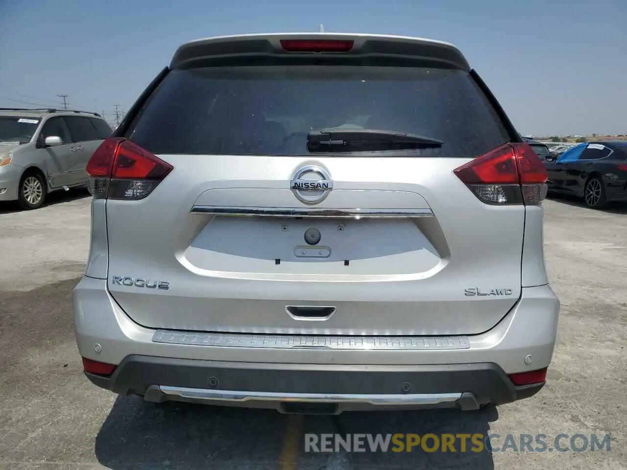 6 Photograph of a damaged car 5N1AT2MV7LC764438 NISSAN ROGUE 2020