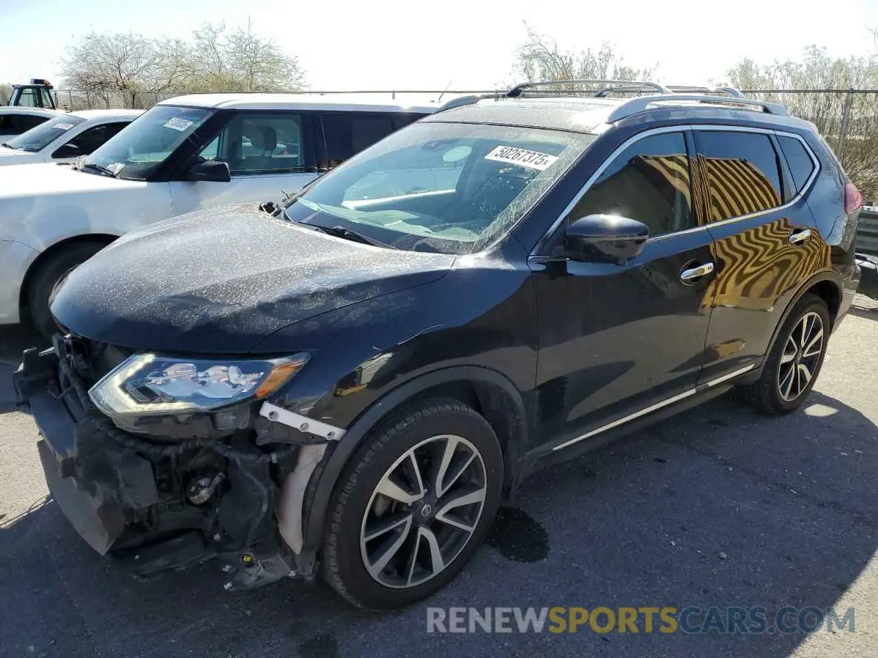 1 Photograph of a damaged car 5N1AT2MV7LC772765 NISSAN ROGUE 2020
