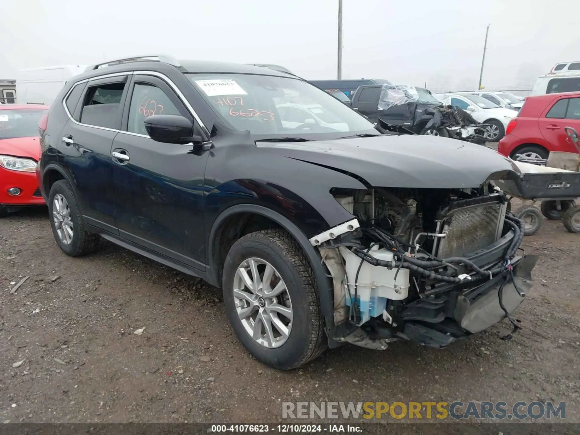 1 Photograph of a damaged car 5N1AT2MV7LC781417 NISSAN ROGUE 2020
