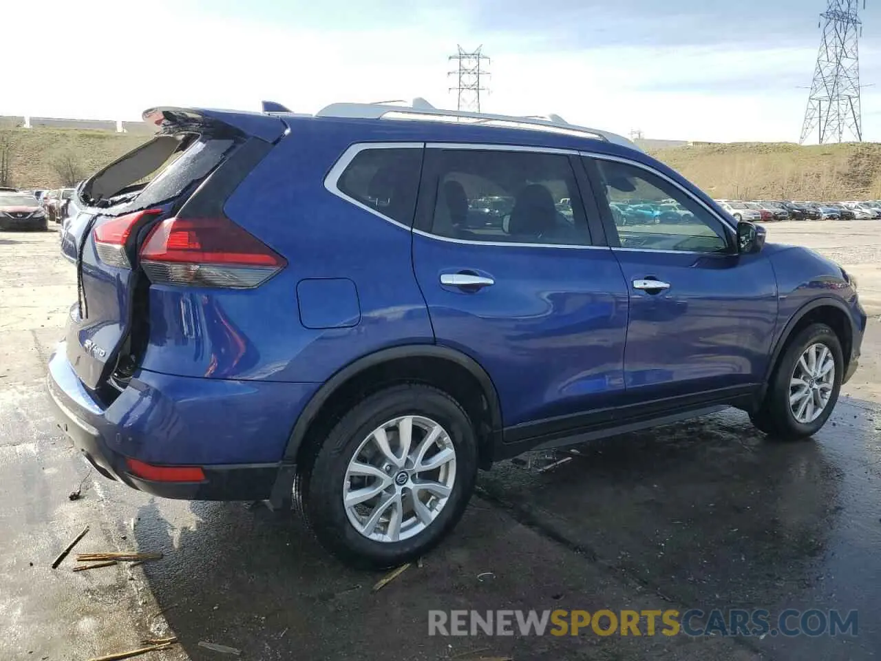 3 Photograph of a damaged car 5N1AT2MV7LC795883 NISSAN ROGUE 2020