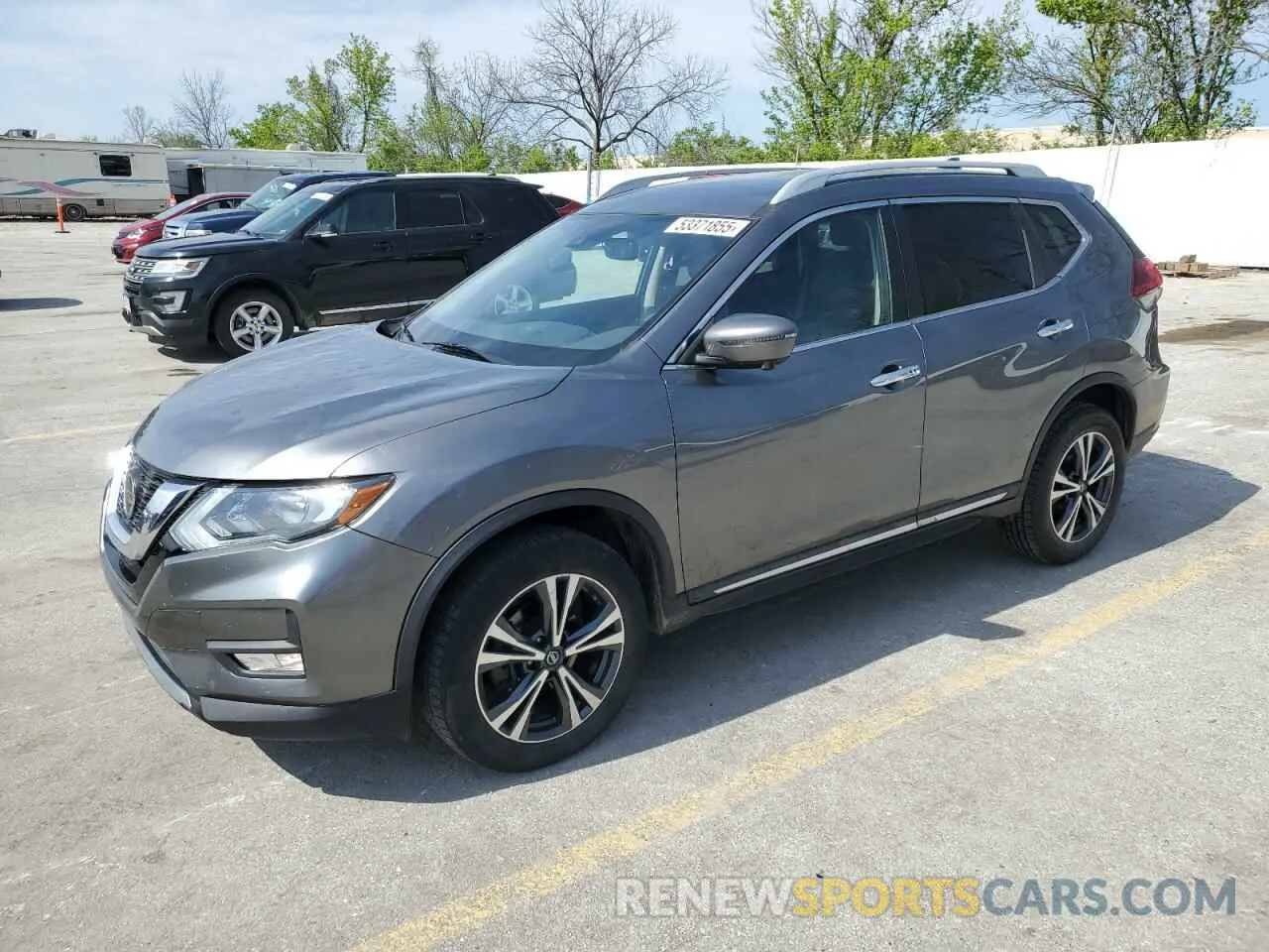 1 Photograph of a damaged car 5N1AT2MV8LC700036 NISSAN ROGUE 2020