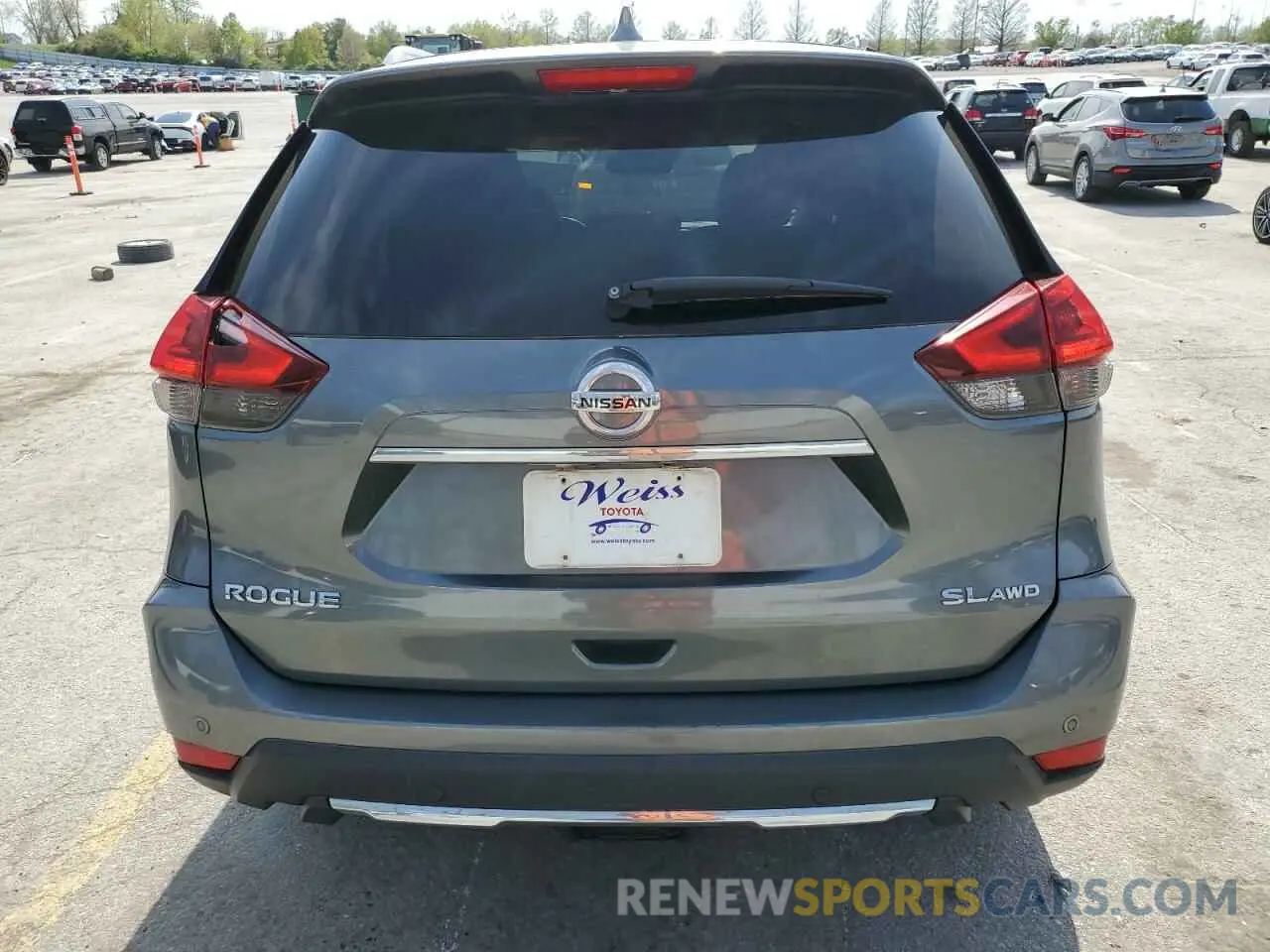 6 Photograph of a damaged car 5N1AT2MV8LC700036 NISSAN ROGUE 2020