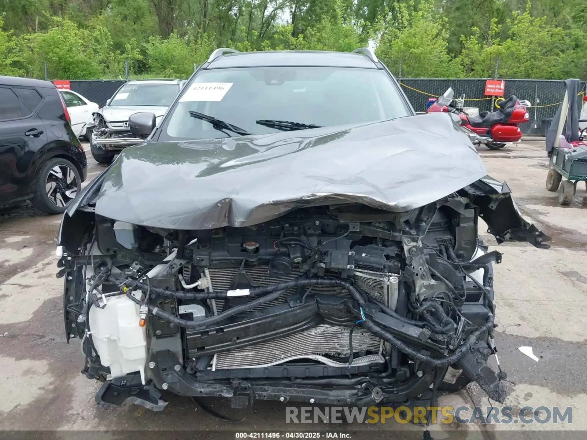 13 Фотография поврежденного автомобиля 5N1AT2MV8LC801464 NISSAN ROGUE 2020