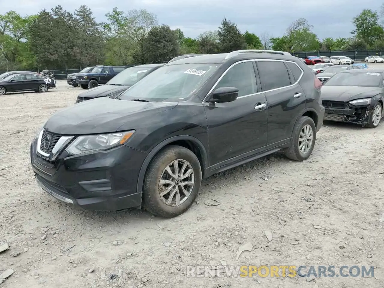 1 Photograph of a damaged car 5N1AT2MV9LC743820 NISSAN ROGUE 2020